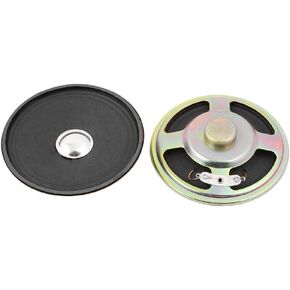 uxcell 2PCS 76mm Dia 8 Ohm 3W معدن قذيفة رقيقة جدا الداخلية مكبر الصوت المغناطيسي in Saudi Arabia