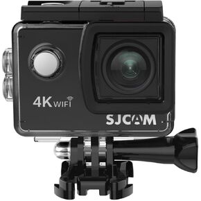 SJCAM Original SJ4000 Air 4K Wi-Fi Action Camera 16MP كاميرا فيديو DV مقاومة للماء 170 درجة زاوية واسعة LCD - أسود in Kuwait