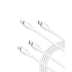 Anker 310 USB-C to Lightning Cable(White, 6ft), MFi Certified, Fast Charging Cable for iPhone 14 Plus 14 14 Pro Max 13 13 Pro 12 11 X XS XR (Charger Not Included) in Kuwait