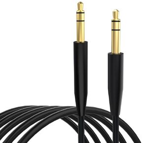 سلك كابل صوت 3.5 مم إلى 2.5 مم متوافق مع سماعات Bose 700 QuietComfort QC45 QC35II QC35 QC25 المانعة للضوضاء لسماعات JBL E45BT E55BT كابل صوت ستيريو (مقبس زاوية)