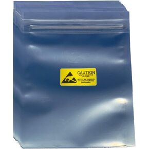 Antistatic Bags, 30pcs 3 Sizes Mixed ESD Shielding Bag with Labels | Used for Hard drive HDD SSD,Anti Static Bag for Varieties of Electronic Device in Saudi Arabia