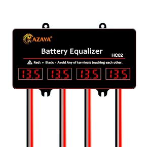 Mazava HC02 LED أنبوب عرض معادل البطارية منظم الجهد 4 قطع بطاريات موازن نشط 4S متصل في سلسلة لنظام بطارية 48 فولت، نظام الطاقة الشمسية، إطالة عمر البطارية in Kuwait