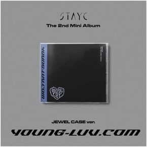 stayc Young-LUV.COM 2nd Mini Album Jewel Case Version CD+16p Random PhotoBook+1p PhotoCard+Tracking Kpop Sealed in Saudi Arabia