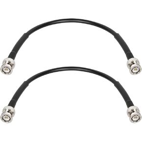 MOOKEERF BNC Coax Cable, 50 Ohm RG58 with BNC Connectors, 3ft (2Pcs) in Saudi Arabia