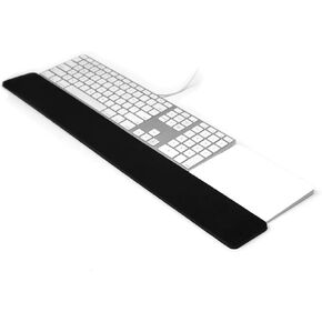 GRIFITI Slim Wrist Pad 24" x 3" x 0.25" Inch Slim Profile Keyboard & Mousepad Wrists Rest for 1/4 Inch thick Slim Keyboard with Mouse, Trackball or Trackpad Ergonomic Mousepad Support Typing Pads in Saudi Arabia