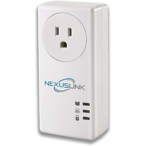 NexusLink Powerline G.hn Powerline Adapter | Pass-Through Outlet | 1200Mbps I Single Device (GPL-1200PT) in Kuwait