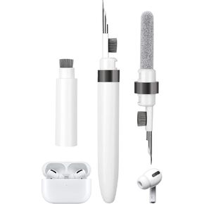 AHERO 4 in 1 Cleaner Kit for AirPods, Cleaning Pen for Earphones, Cleaning Tool for Charging Case and Headphones (Black) in Saudi Arabia