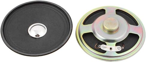 uxcell 2Pcs 76mm Dia 8 Ohm 3W Metal Shell Ultra-Thin Internal Mini Speakers Magnetic Loudspeaker in Saudi Arabia