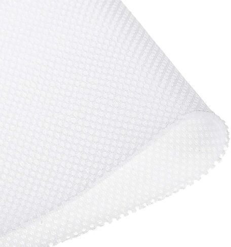 uxcell White Speaker Mesh Grill Stereo Fabric Dustproof 1x1.45M 40 x 57 inch in Saudi Arabia