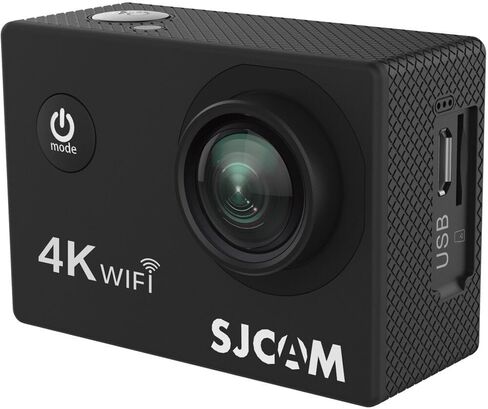 SJCAM Original SJ4000 Air 4K Wi-Fi Action Camera 16MP كاميرا فيديو DV مقاومة للماء 170 درجة زاوية واسعة LCD - أسود in Kuwait