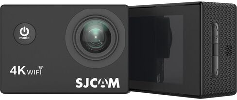 SJCAM Original SJ4000 Air 4K Wi-Fi Action Camera 16MP كاميرا فيديو DV مقاومة للماء 170 درجة زاوية واسعة LCD - أسود in Kuwait