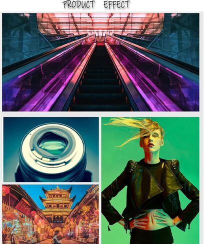 Color Correction Gel Filter Transparent Sheet Orange 1/2 CTO Photography Lighting for Red Head Strobe Flashlight 16x20 inches/40x50cm,5 Pack in Saudi Arabia