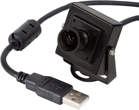 Arducam 16MP Autofocus USB Camera with Mini Metal Case, 1/2.8" IMX298 Mini UVC USB2.0 4K Video Webcam with Microphone, 3.3ft/1m Cable for Windows, Linux, Android, and Mac OS in Kuwait