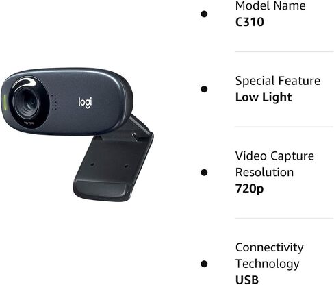 Logitech HD Webcam C310 (Renewed) in Saudi Arabia