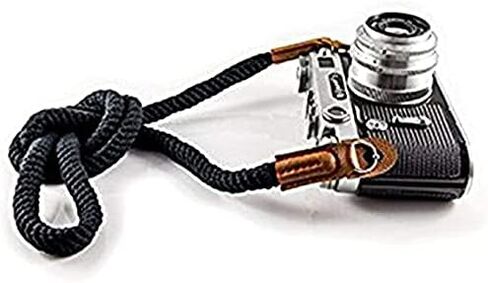 Camera Rope Strap 100cm Soft Cotton Camera Strap Vintage Neck Shoulder Belt Strap for Mirrorless and DSLR Camera. (Red) in Saudi Arabia