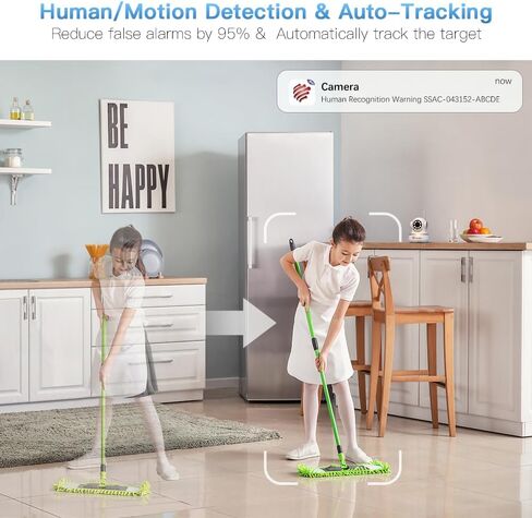 كاميرا مراقبة خلوية من Ctronics 4G LTE داخلية، كاميرا مراقبة للمنزل PTZ بزاوية 360 درجة، اكتشاف الإنسان/الحركة، التتبع التلقائي، رؤية ليلية ملونة بدقة 2 ميجابكسل، صوت ثنائي الاتجاه، بطاقة SIM متضمنة، توصيل in Kuwait