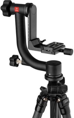 Oben GH-30 Gimbal Head with Arca-Type Quick Release Plate - Heavy-Duty 360-Degree Panoramic DSLR Camera Gimbal Tripod Head - Rugged Gimbal for DSLR Cameras Up to 44 lbs in Saudi Arabia
