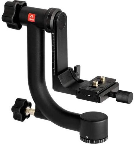 Oben GH-30 Gimbal Head with Arca-Type Quick Release Plate - Heavy-Duty 360-Degree Panoramic DSLR Camera Gimbal Tripod Head - Rugged Gimbal for DSLR Cameras Up to 44 lbs in Saudi Arabia