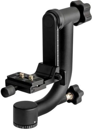 Oben GH-30 Gimbal Head with Arca-Type Quick Release Plate - Heavy-Duty 360-Degree Panoramic DSLR Camera Gimbal Tripod Head - Rugged Gimbal for DSLR Cameras Up to 44 lbs in Saudi Arabia