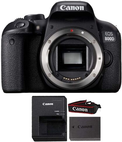 كاميرا Canon EOS 800D الرقمية SLR باللون الأسود (متجددة) in Saudi Arabia