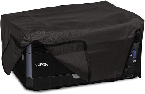 kwmobile Dust Cover Compatible with Epson Expression Premium XP-830 - Printer Case - Fabric Protector Cover - Light Grey in Kuwait