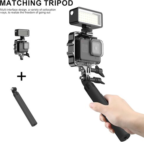 سوار خفيف مقاوم للماء لكاميرا الغوص تحت الماء لكاميرا جوبرو هيرو (2018)، جوبرو هيرو 7 اسود، جوبرو هيرو 6/6 بلاك هيرو 5/5 اسود in Kuwait