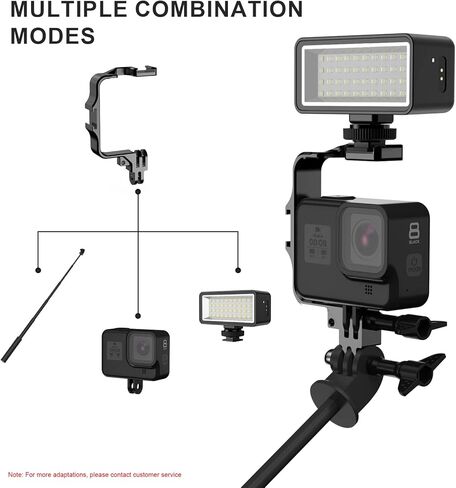 سوار خفيف مقاوم للماء لكاميرا الغوص تحت الماء لكاميرا جوبرو هيرو (2018)، جوبرو هيرو 7 اسود، جوبرو هيرو 6/6 بلاك هيرو 5/5 اسود in Kuwait