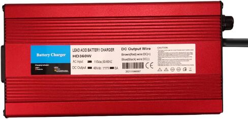 Hogardsujia 48V 6A RXV شاحن بطارية عربة الجولف لـ Ez-Go EZgo TXT مع RXV Plug 3 Prong in Kuwait