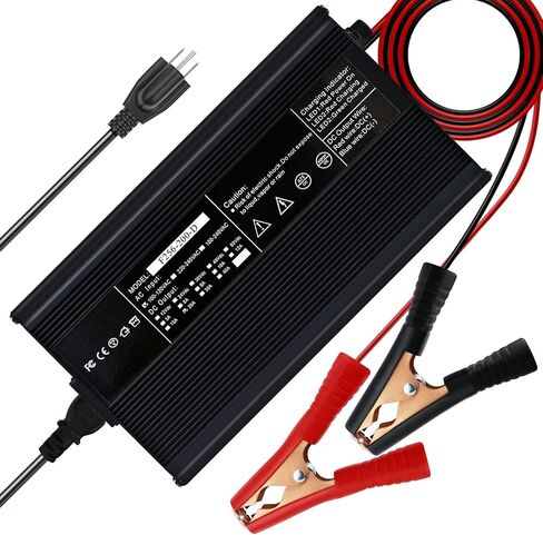 ExpertPower 24V 5A Smart Electric Scooter Charger for Lithium LiFePO4 Rechargeable Batteries | XLR Male/Inline Female | Go-Go Elite Traveller, Jazzy Power Chair, Pride Mobility Shopride, Schwinn in Saudi Arabia