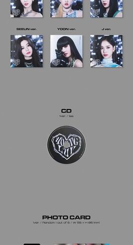 stayc Young-LUV.COM 2nd Mini Album Jewel Case Version CD+16p Random PhotoBook+1p PhotoCard+Tracking Kpop Sealed in Saudi Arabia