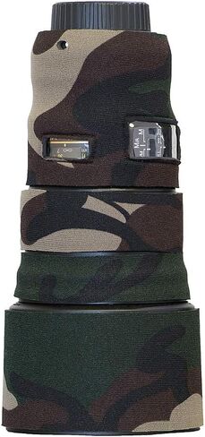 LensCoat Cover Camouflage Neoprene Camera Lens Cover Protection Nikon AF-S 300mm F/4E Pf ED VR, Black (lcn3004vrbk) in Saudi Arabia