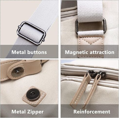 Cwatcun Canvas Sling Bag, Retro Crossbody for Mirrorless in Saudi Arabia