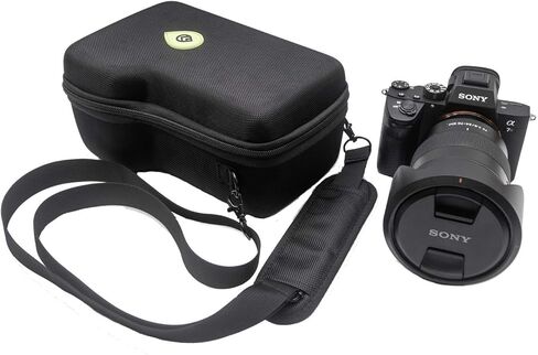 حافظة GOSCOPE ALPHA PRO - حافظة صلبة متوافقة مع SONY A7S II، A7R II، A7 III، A7R III، A7R IV، a7S III، A9، A9II، A1 (Alpha 1) - تناسب هيكل الكاميرا مع أحجام العدسات من 10 مم إلى 136 مم - تناسب عدسة الكاميرا in Kuwait