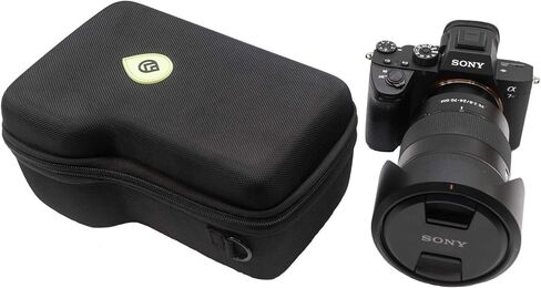 حافظة GOSCOPE ALPHA PRO - حافظة صلبة متوافقة مع SONY A7S II، A7R II، A7 III، A7R III، A7R IV، a7S III، A9، A9II، A1 (Alpha 1) - تناسب هيكل الكاميرا مع أحجام العدسات من 10 مم إلى 136 مم - تناسب عدسة الكاميرا in Kuwait