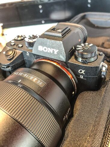 حافظة GOSCOPE ALPHA PRO - حافظة صلبة متوافقة مع SONY A7S II، A7R II، A7 III، A7R III، A7R IV، a7S III، A9، A9II، A1 (Alpha 1) - تناسب هيكل الكاميرا مع أحجام العدسات من 10 مم إلى 136 مم - تناسب عدسة الكاميرا in Kuwait