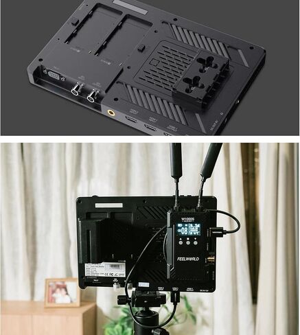 FEELWORLD LUT11 10.1 بوصة 2000nit شاشة لمس فائقة السطوع DSLR كاميرا مراقبة ميدانية مع 3D Lut Waveform Vectorscope مستشعر ضوء تلقائي HD 1920x1200 4K HDMI مدخل ومخرج F970 طاقة خارجية in Kuwait