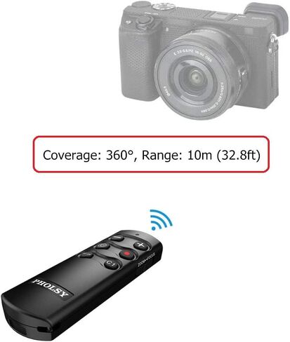 PHOLSY BR-E1 Bluetooth Remote for Canon Camera Wireless Remote Control in Kuwait
