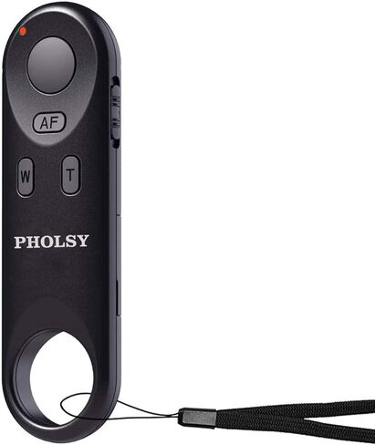 Wireless Bluetooth Camera Remote Shutter All-in-One for Canon Nikon Sony Cameras, Zoom Remote Control, HD Selfie Clicker for Photos and Videos, Wireless Remote Control for Smartphone Camera in Kuwait