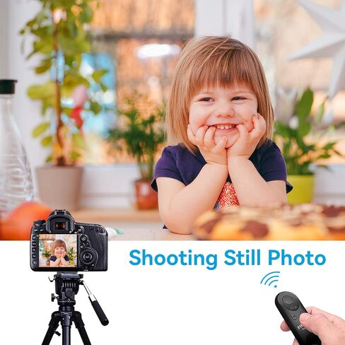 Wireless Bluetooth Camera Remote Shutter All-in-One for Canon Nikon Sony Cameras, Zoom Remote Control, HD Selfie Clicker for Photos and Videos, Wireless Remote Control for Smartphone Camera in Kuwait