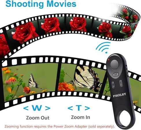 Wireless Bluetooth Camera Remote Shutter All-in-One for Canon Nikon Sony Cameras, Zoom Remote Control, HD Selfie Clicker for Photos and Videos, Wireless Remote Control for Smartphone Camera in Kuwait