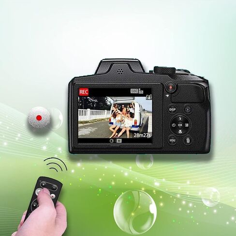 PHOLSY ML-L7 كاميرا بلوتوث التحكم عن بعد في إطلاق الغالق اللاسلكي متوافق مع Nikon Z30، Z6 II، Z7 II، Z fc، Z50، COOLPIX B600، A1000، P1000، P950 in Kuwait