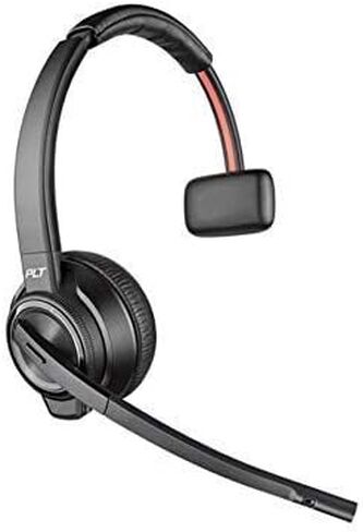 Plantronics Savi 8210 Office - سماعة رأس لاسلكية DECT أحادية الأذن (أحادية الأذن) - تتصل بالهاتف المكتبي والكمبيوتر الشخصي وMac - معتمدة لـ Microsoft Teams وZoom والمزيد - إلغاء الضوضاء (متجددة) in Kuwait