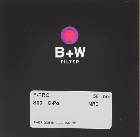 B+W 52mm Circular Polarizer with Multi-Resistant Coating in Saudi Arabia