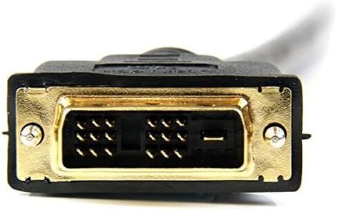 StarTech 15ft HDMI to DVI-D Cable, Male to Male (HDMIDVIMM15) | HDMI to DVI Converters, HDMI to DVI Adapter in Saudi Arabia