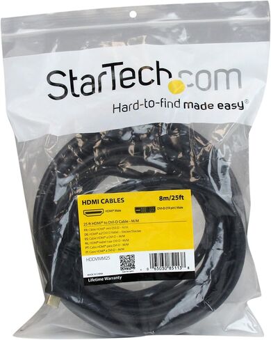 StarTech 15ft HDMI to DVI-D Cable, Male to Male (HDMIDVIMM15) | HDMI to DVI Converters, HDMI to DVI Adapter in Saudi Arabia
