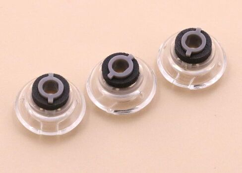 Eartip Kit Replacement for Plantronics Voyager Legend Headset, Small Size Earbuds Ear Gels Tips and Foam for Voyager Legend / 5200 Earphone (3 Pack) Small Clear in Kuwait