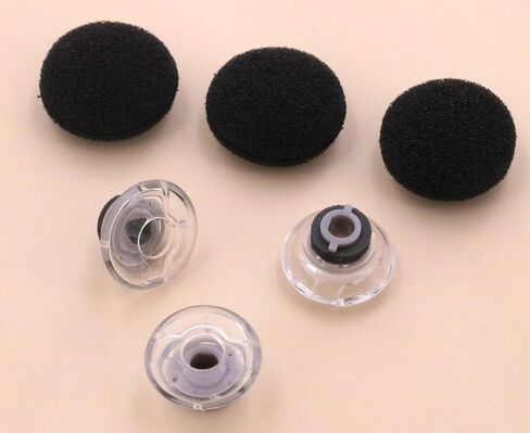 Eartip Kit Replacement for Plantronics Voyager Legend Headset, Small Size Earbuds Ear Gels Tips and Foam for Voyager Legend / 5200 Earphone (3 Pack) Small Clear in Kuwait
