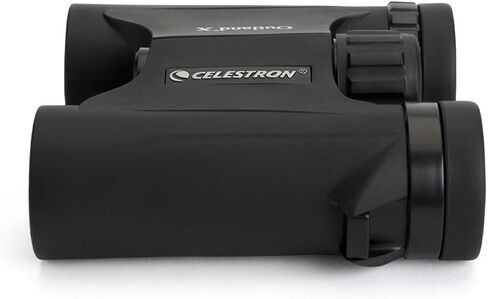 Celestron Outland X 10x25 Compact Binoculars for Hiking & Travel | Pocket-Sized Performance Binocular, 10x Magnification, Rubber-Armored Body, Waterproof, BaK-4 Prisms, Multi-Coated Optics in Saudi Arabia