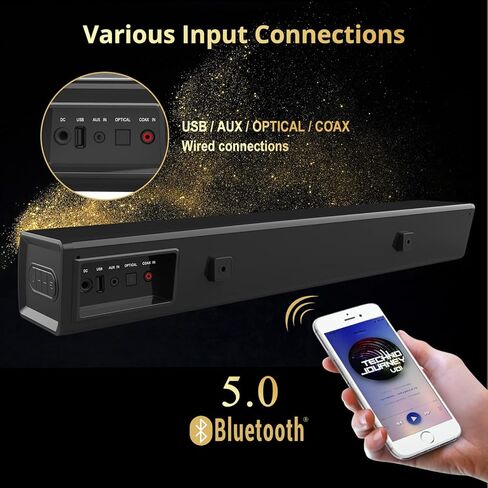 مكبر صوت للتلفزيون بيستيسان بلوتوث 5.0 مع 2 ميكروفون لاسلكي، ميكروفون كاريوكي لاسلكي محمول باليد للاطفال، مكبر صوت للبالغين والاطفال للغناء، بصري/AUX/محوري in Kuwait