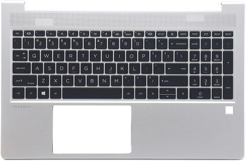 New Palmrest for HP Probook 450 G8 455 G8 455R G8 650 G8 ZHAN 66 PRO 15 G4 Upper Case with Backlit Keyboard M21742-001 M21742-B31 M22004-B31 in Saudi Arabia